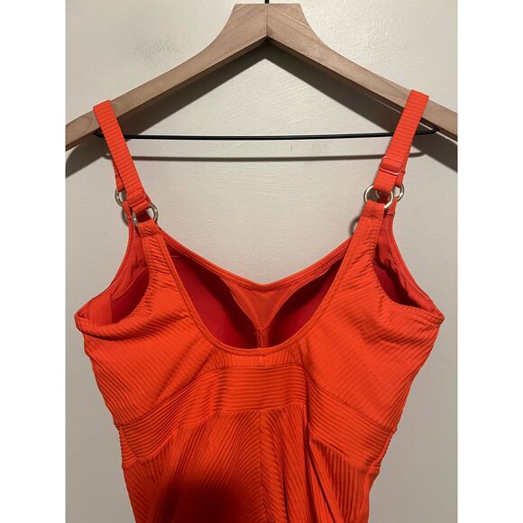 PrimaDonna Swim Sahara Padded One Piece Wireless Swimsuit in Red Pepper - Picture 8 of 15